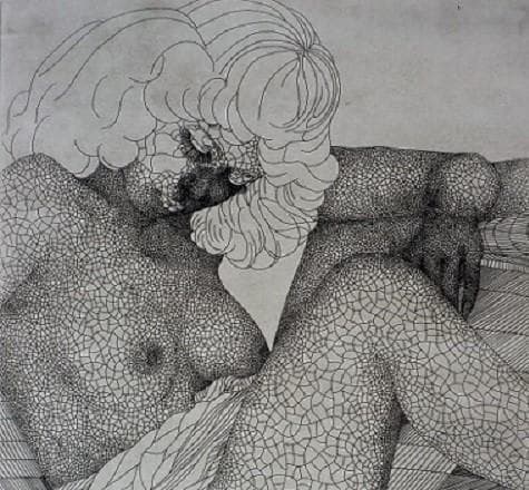 城景都　エッチング　エディションナンバー９/３５　鉛筆サインあり