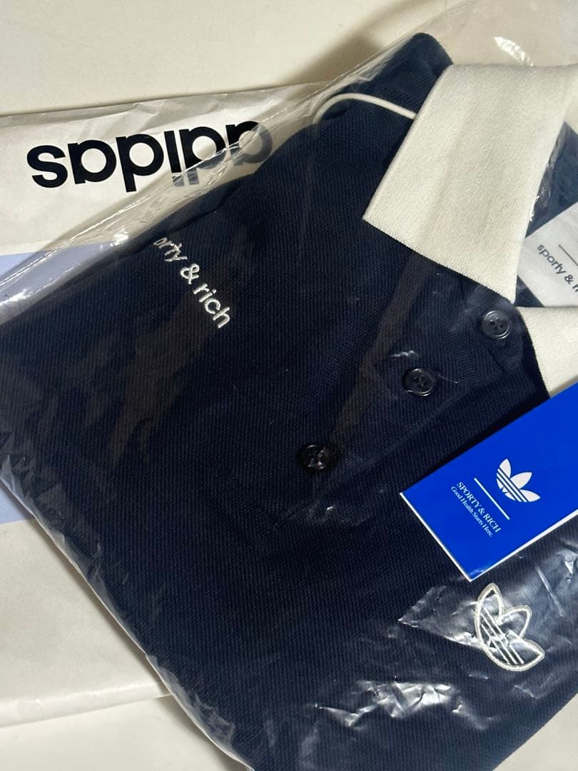 adidas✖️sporty＆richコラボポロシャツ　新品未使用　M