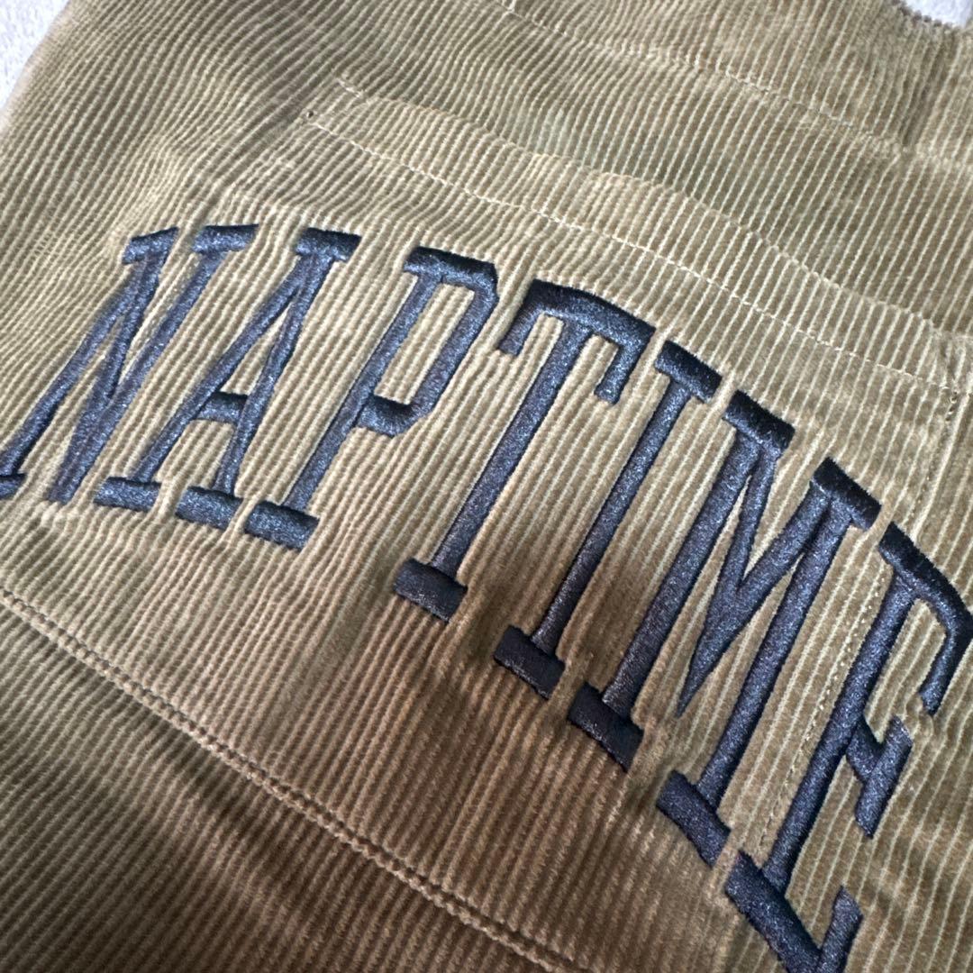 24h限定★Nissy naptime. コーデュロイトートバッグ カーキ