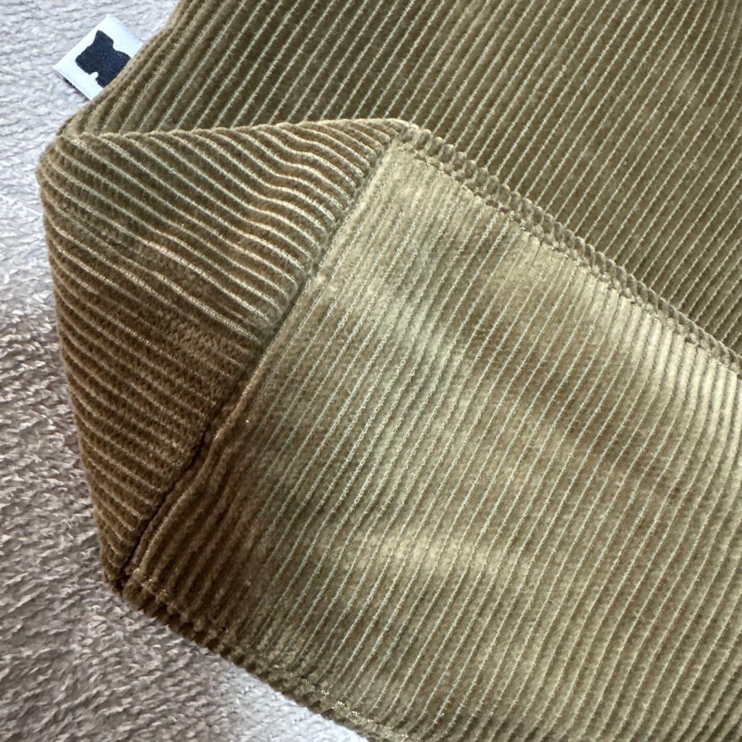 24h限定★Nissy naptime. コーデュロイトートバッグ カーキ