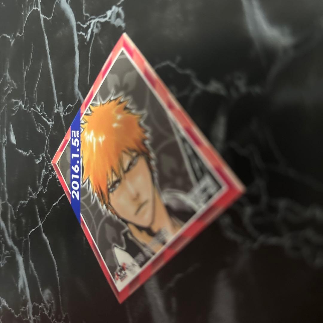 ジャンプショップ　366日　ステッカー　黒崎一護 カード 2016年1月5日発行