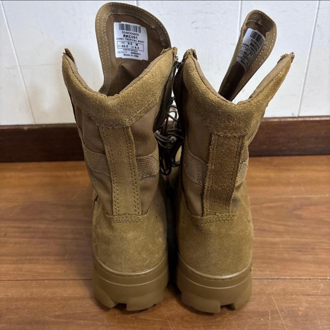 未使用品　米軍実物　ROCKY USMC TROPICALBOOT US9.5W