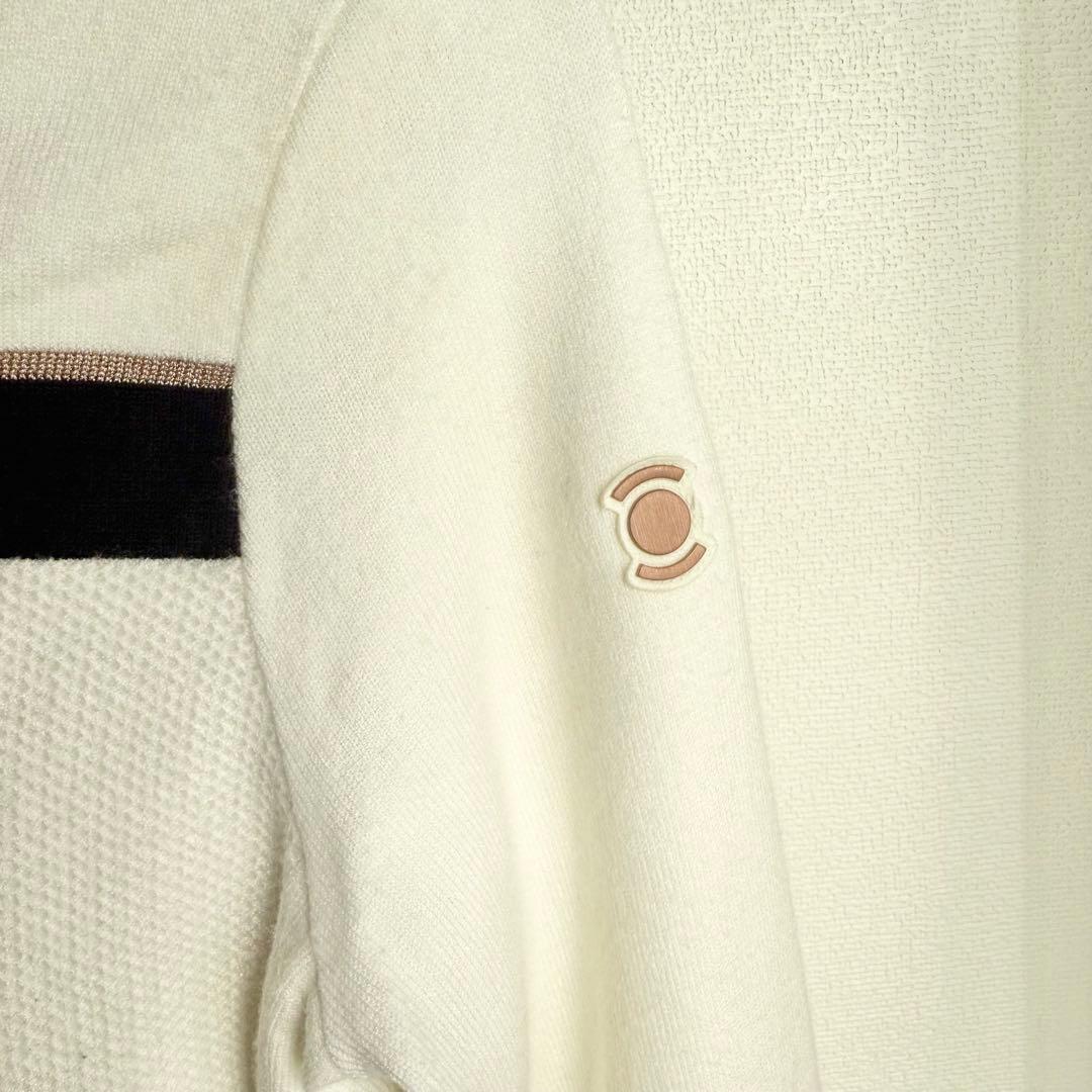 美品！韓国　ワイドアングル 防風ニット　ジップアップ　アウター　ゴアテックス