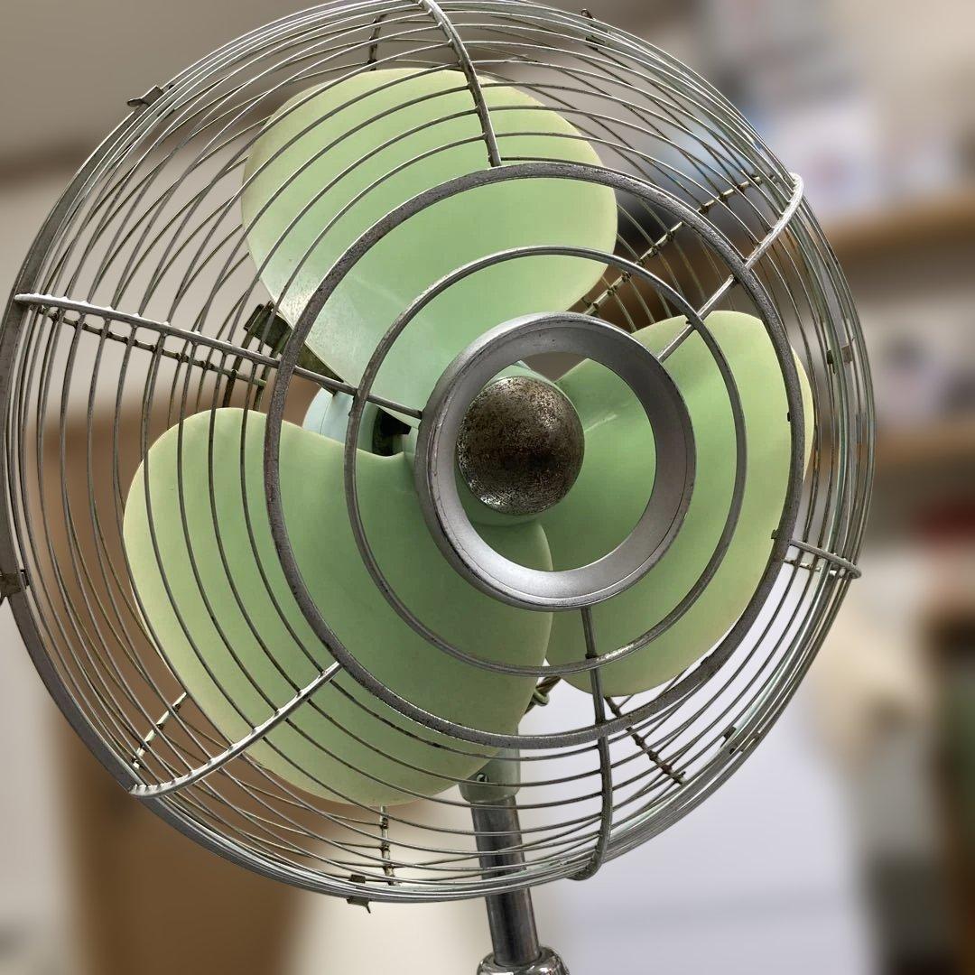 ナショナル　昭和レトロ　扇風機　動作品　年代物