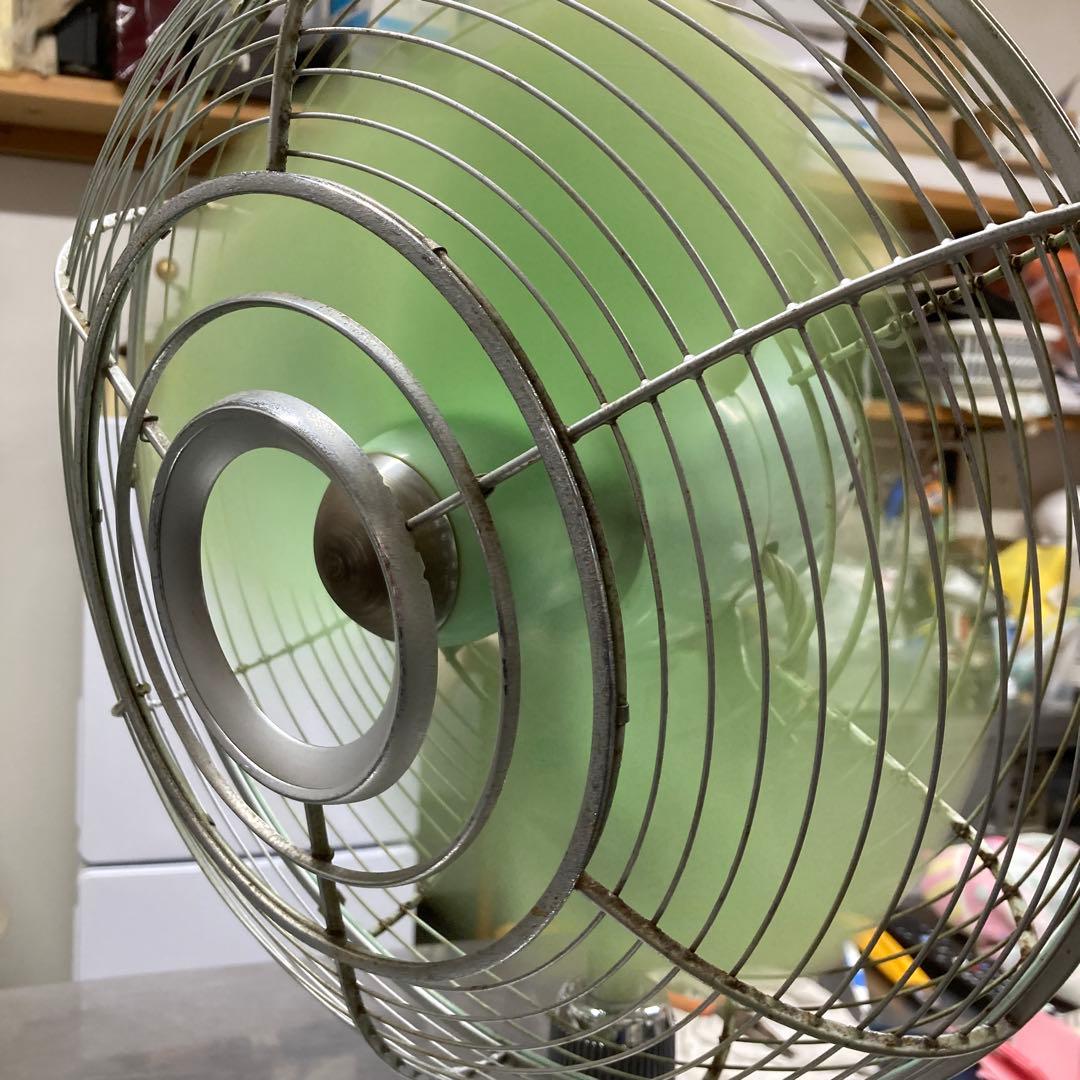 ナショナル　昭和レトロ　扇風機　動作品　年代物