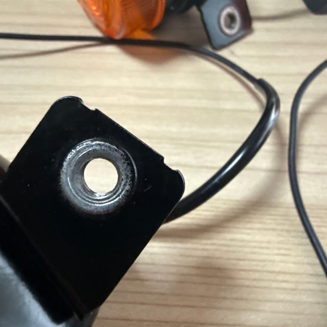 ホンダモンキーz50j12v、ゴリラなど純正ウインカー球は武川のオレンジ球付き。