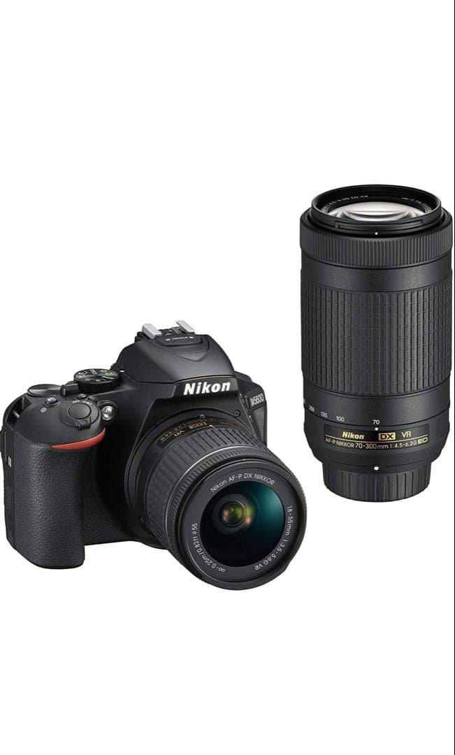 Nikon D5600 デジタル一眼レフカメラ 2本レンズ付きフルセット
