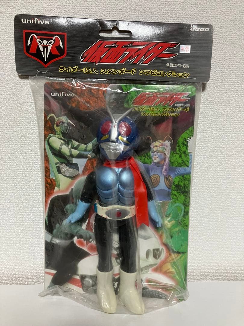 未開封 ユニファイブ unifive 仮面ライダー ソフビ 面取れ　絶版 レア