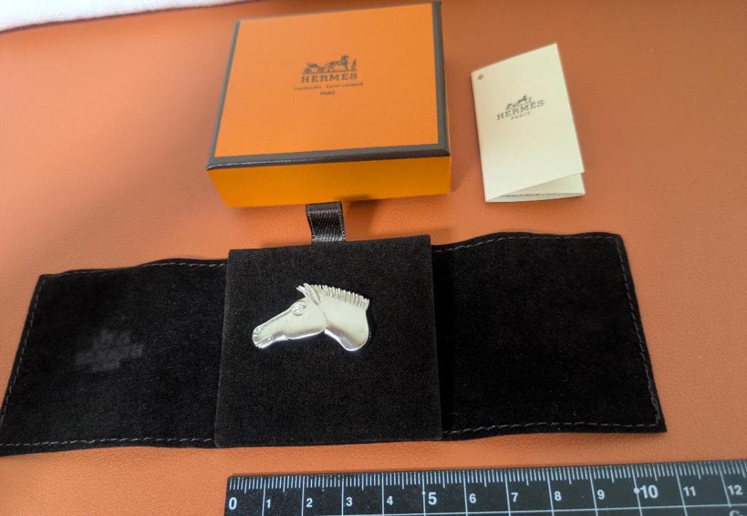 HERMES エルメス　タリスマン　ペガサス　ピンバッジ　ピンブローチ
