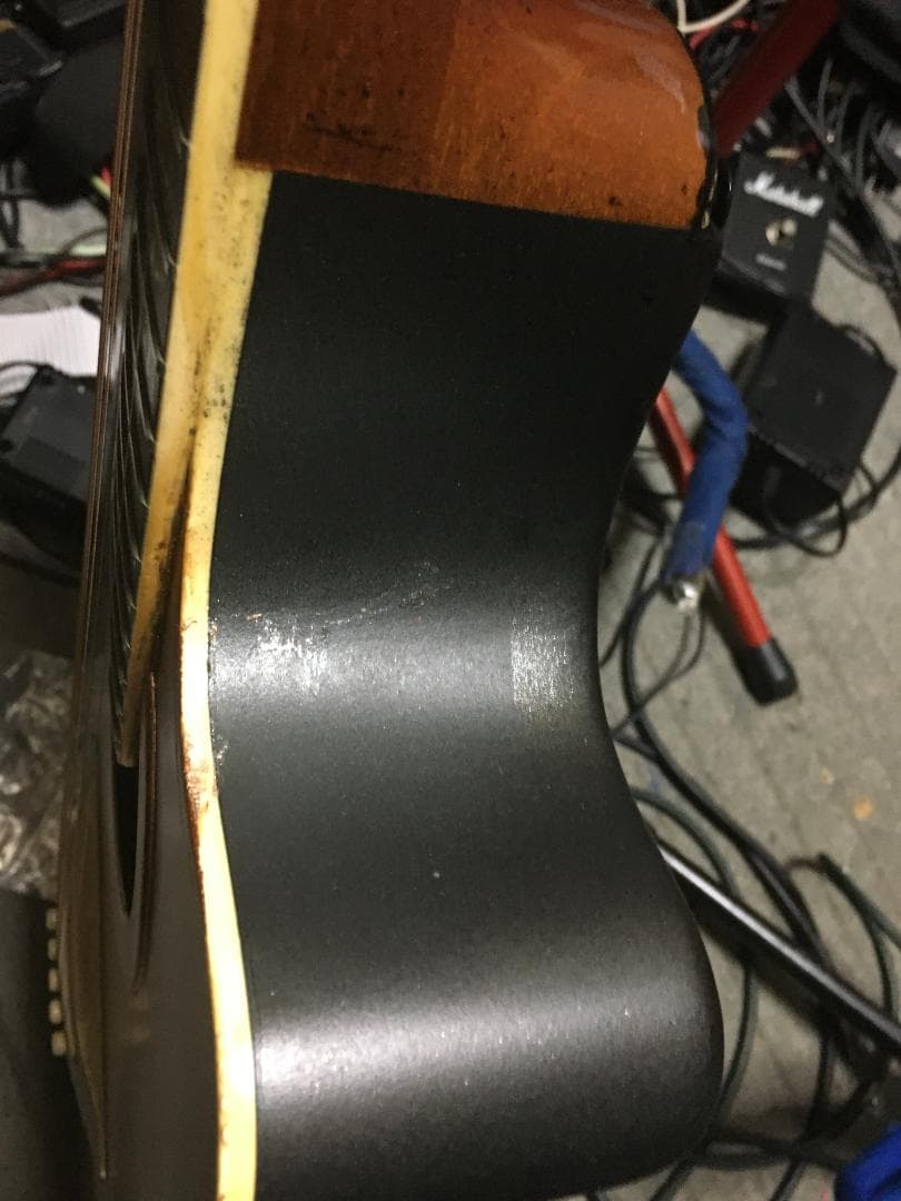 Apx8s 雑gold塗装 究極の改造！アコギ・エレキ化　調整済は動画！