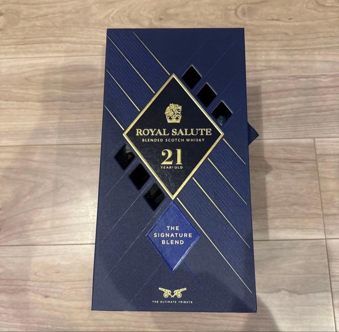 新品未開封　ロイヤルサルート 21年 シグネチャーブレンド スコッチウイスキー