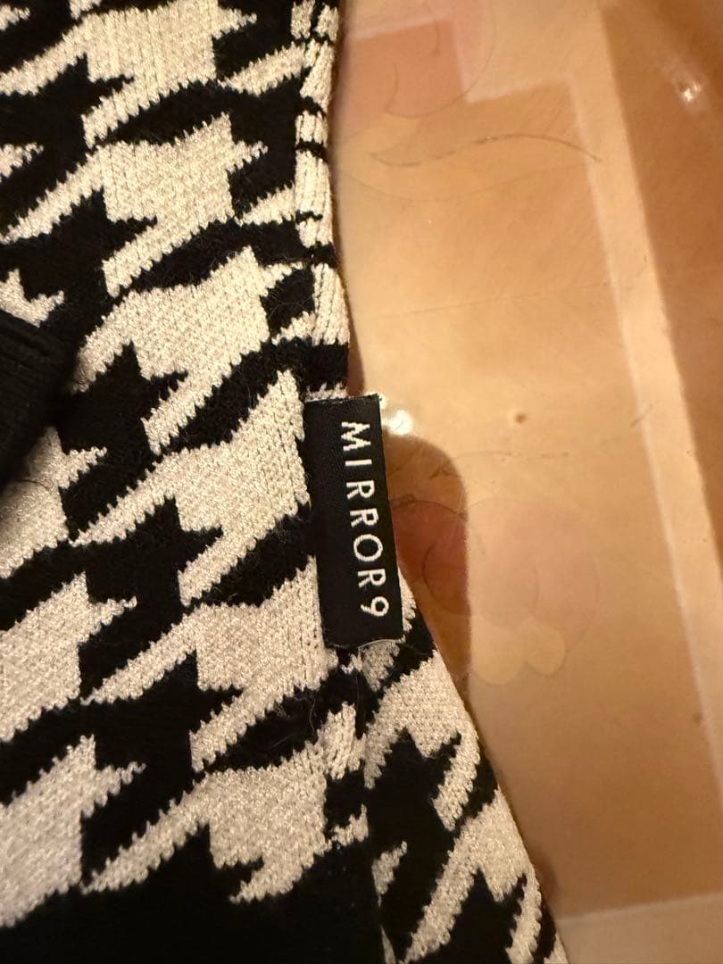 MIRROR9 千鳥格子 セットアップ Sサイズ