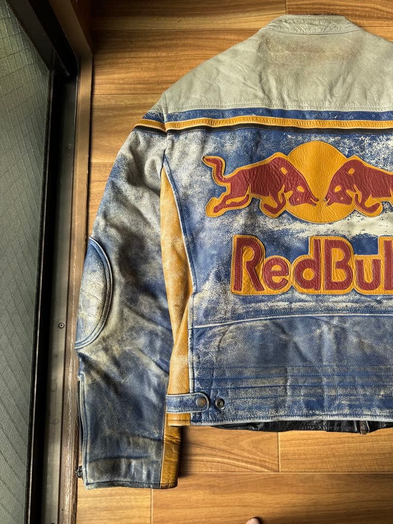 レーシングジャケットRed Bull 革ジャン