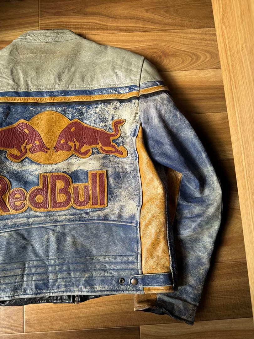 レーシングジャケットRed Bull 革ジャン
