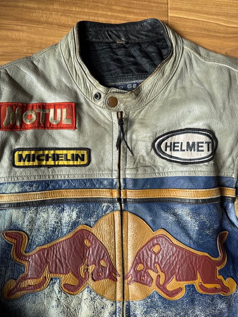 レーシングジャケットRed Bull 革ジャン