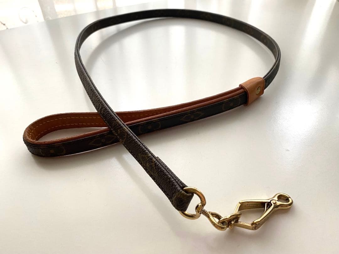 ルイヴィトン　ドッグリード　レッスバクスター　MM 犬　モノグラム