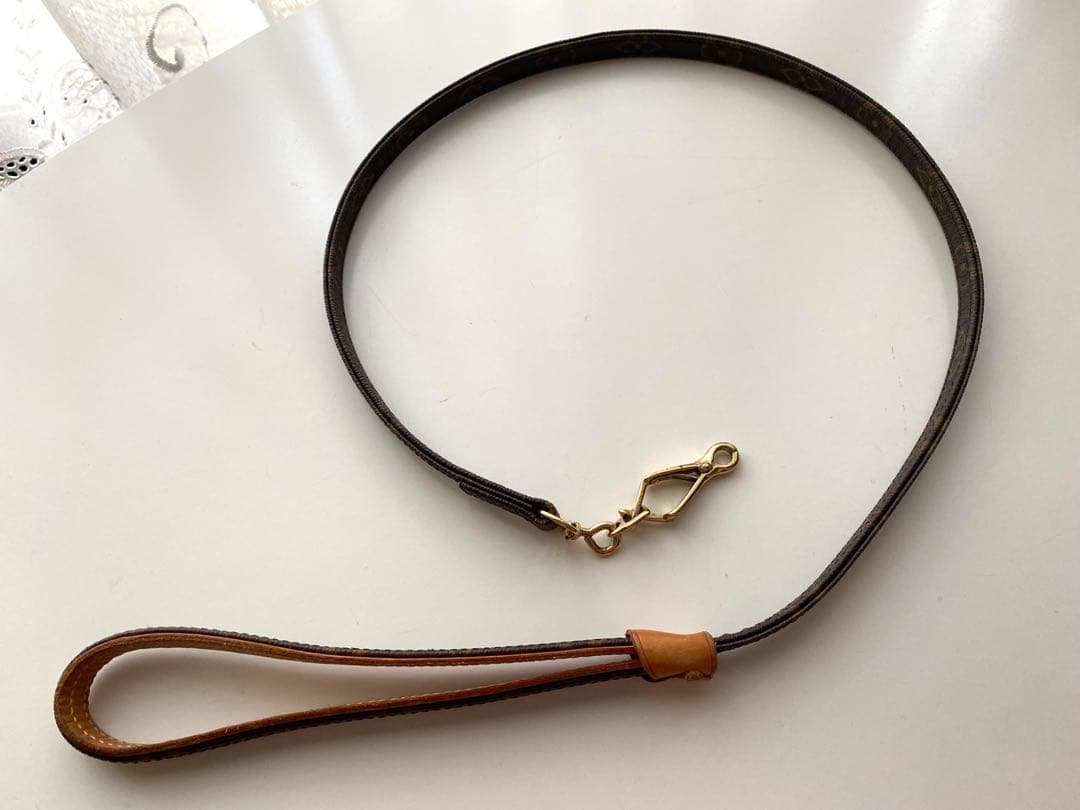 ルイヴィトン　ドッグリード　レッスバクスター　MM 犬　モノグラム