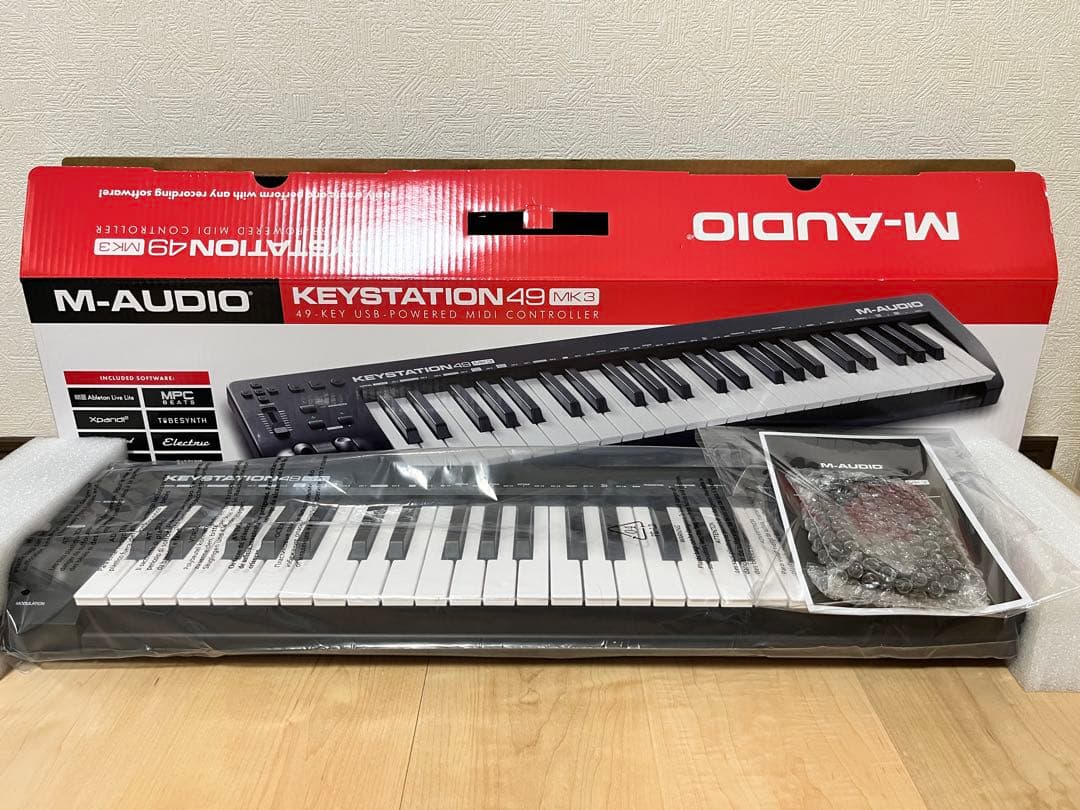 M-AUDIO KEYSTATION49 MK3 USB MIDIキーボード