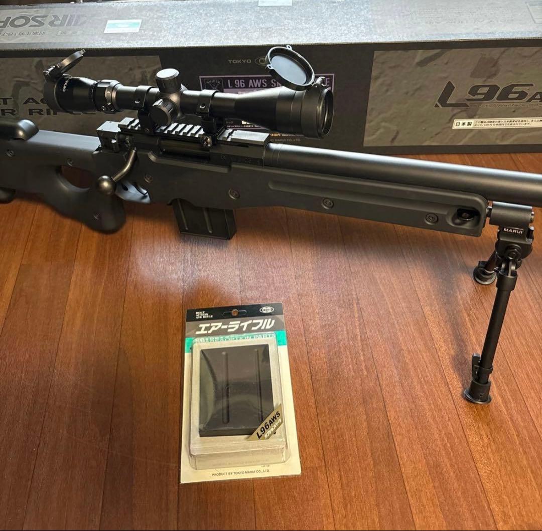 値下げ可　東京マルイ　L96 AWS ブラック　フルセット