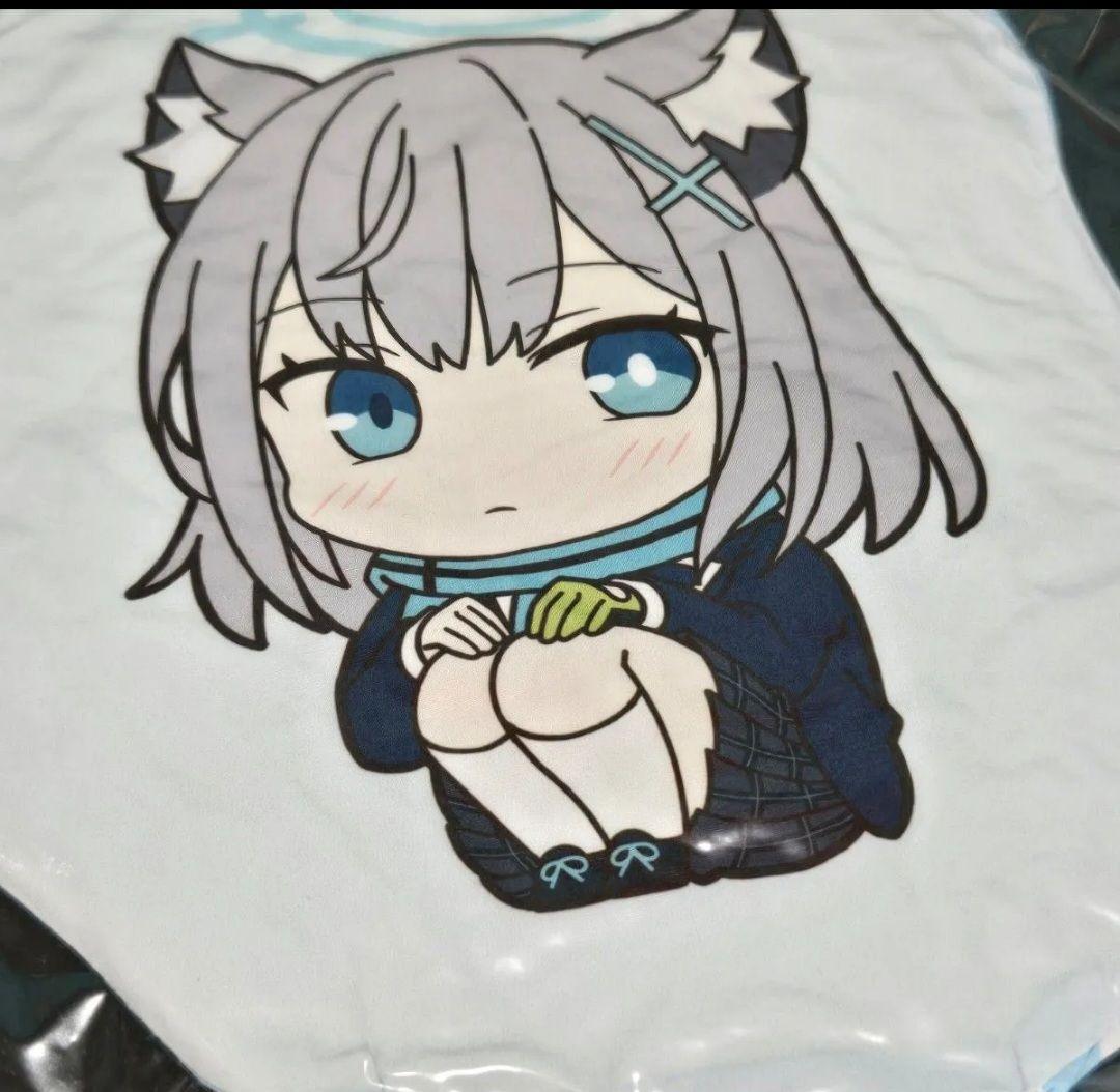 ブルーアーカイブ シロコ ホシノ ダイカットクッション ちょこぷに