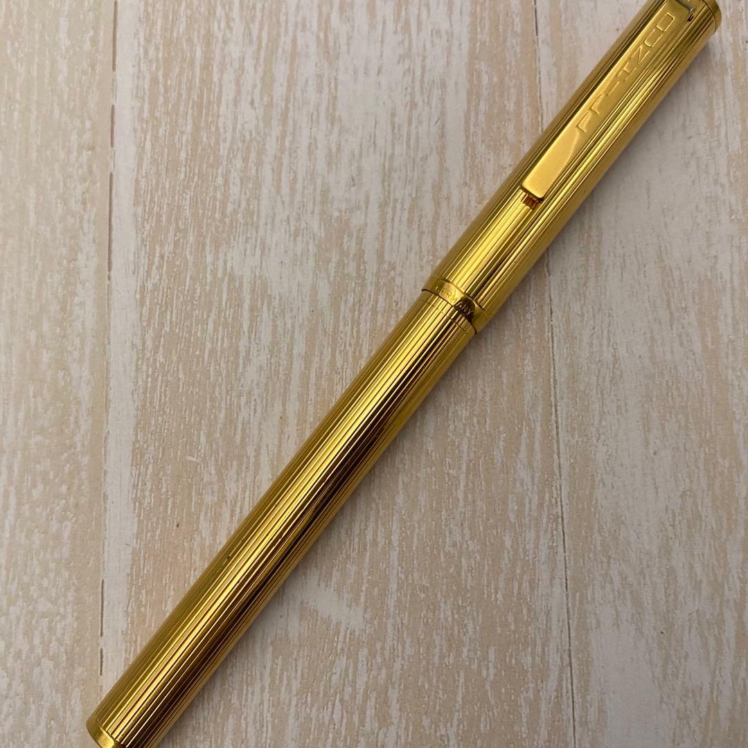 【超希少】ダンヒル　K14 585 万年筆　ゴールド　ペン先　筆記未確認