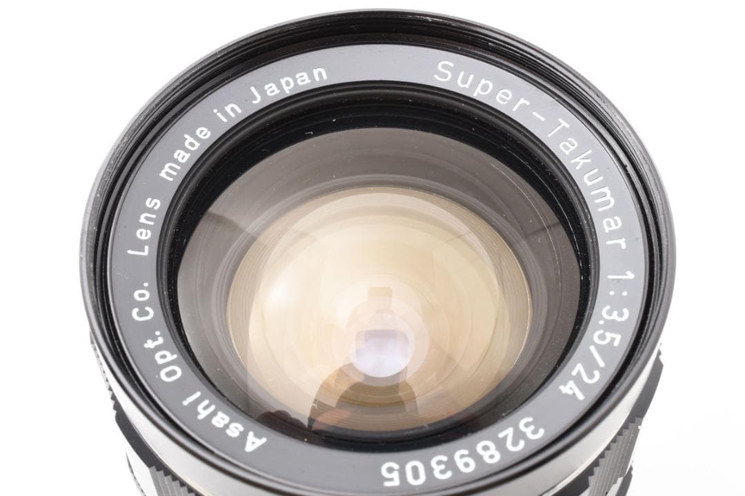 ペンタックス SUPER-TAKUMAR 24mm F3.5 カメラ レンズ