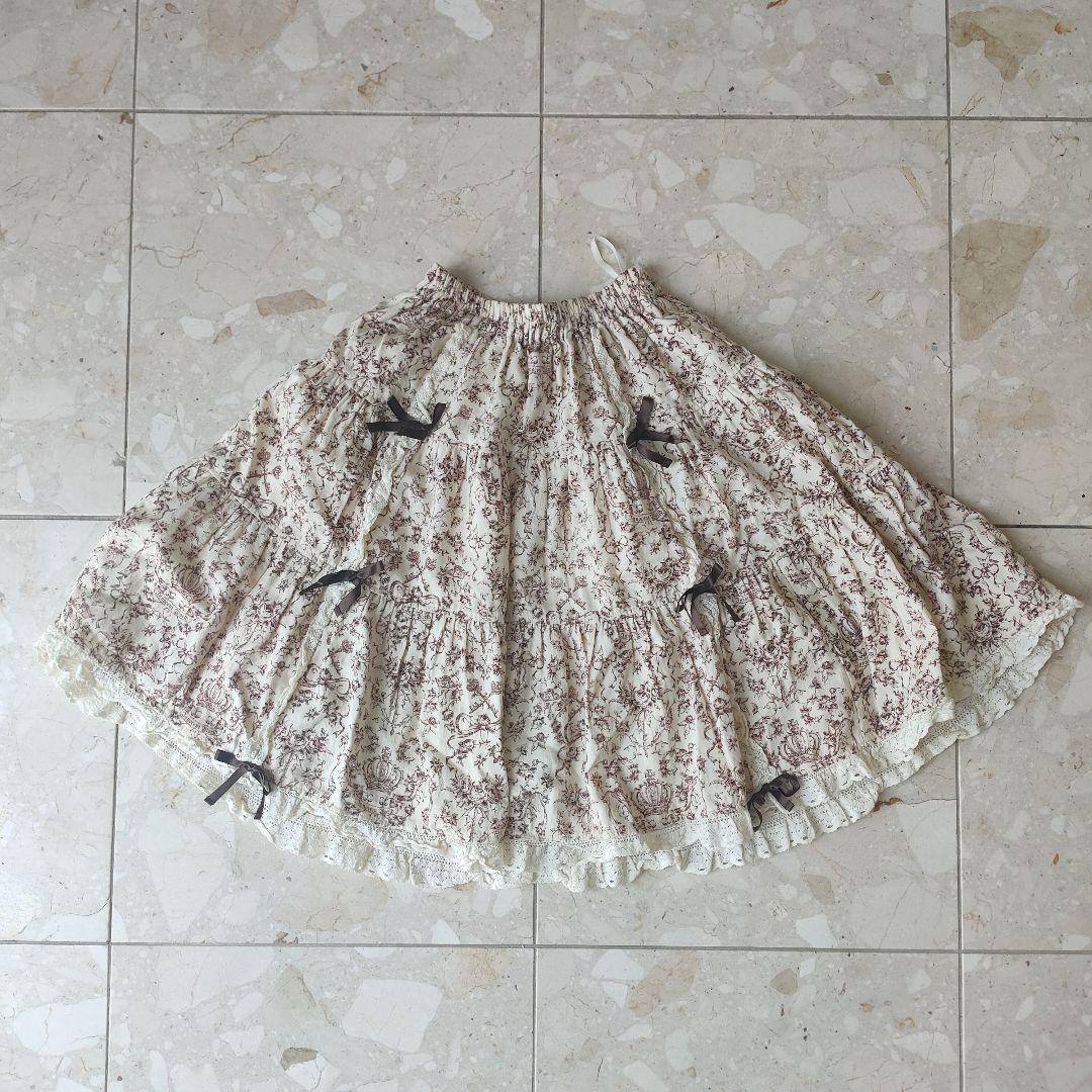 イノセントワールド クラシカルエンジェルティアードスカート