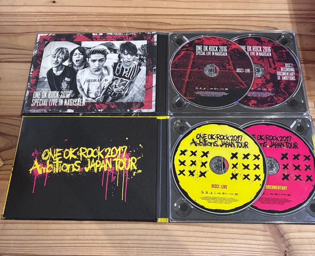 ONE OK ROCK ライブDVDセット