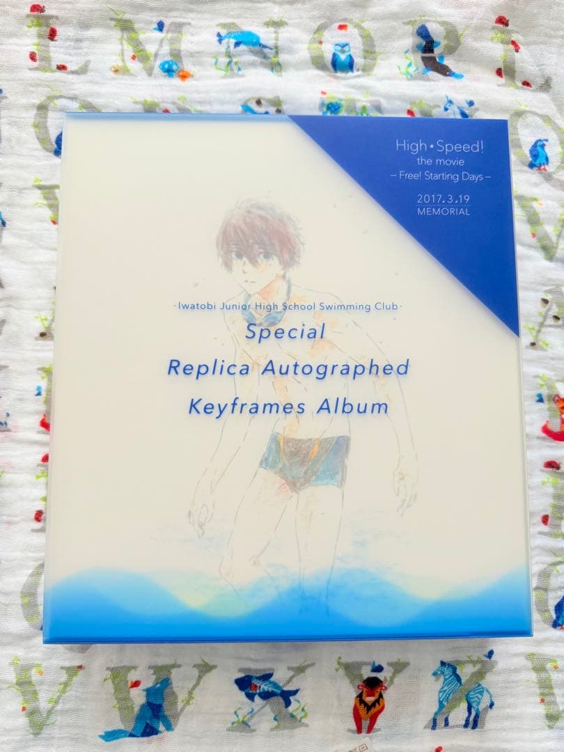 ハイ☆スピード！ 岩鳶中水泳部スペシャル複製原画色紙アルバム　Free!