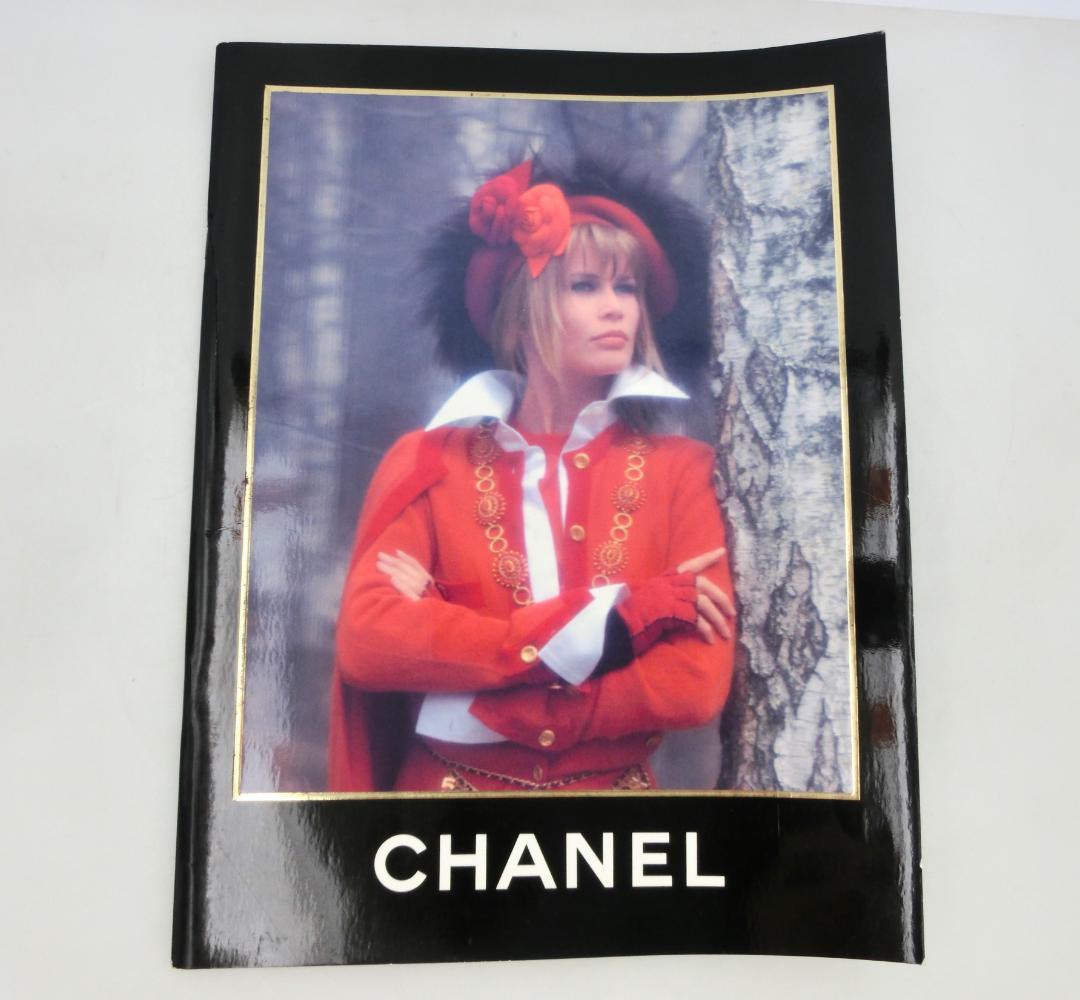 シャネル '93/'94 秋冬 ヴァージョン　ファッションブックレット　カタログ