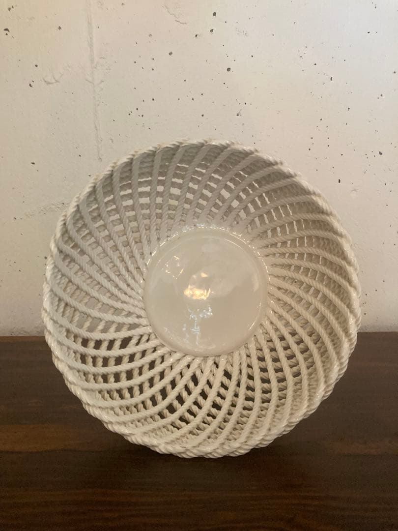 期間限定値下げ！　フランス　アンティーク　コンポティエ　編み編み