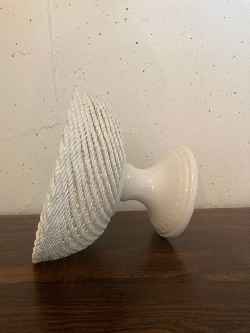 期間限定値下げ！　フランス　アンティーク　コンポティエ　編み編み