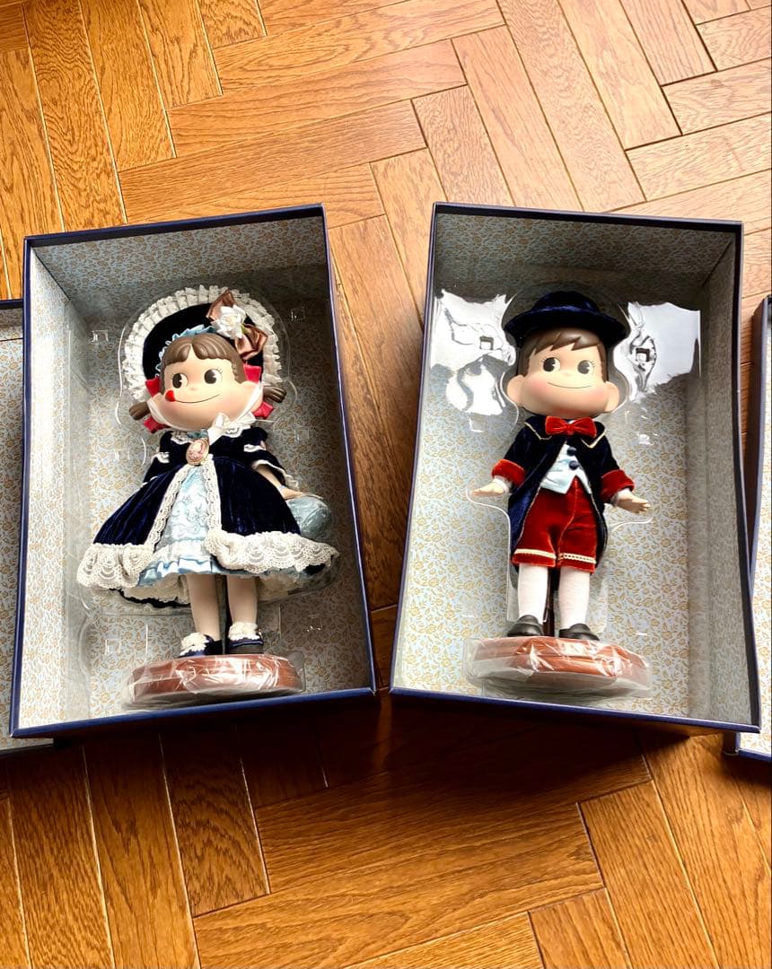 ★ヴィンテージ 希少 不二家 ペコちゃん ポコちゃん 60周年限定品