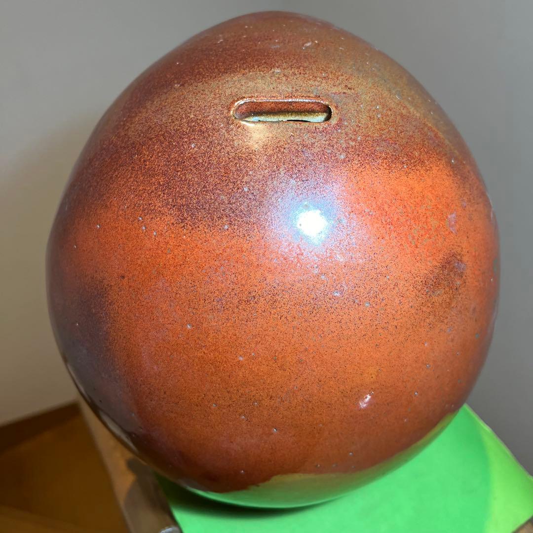 信楽焼　たぬきだるま　紅白2体セット