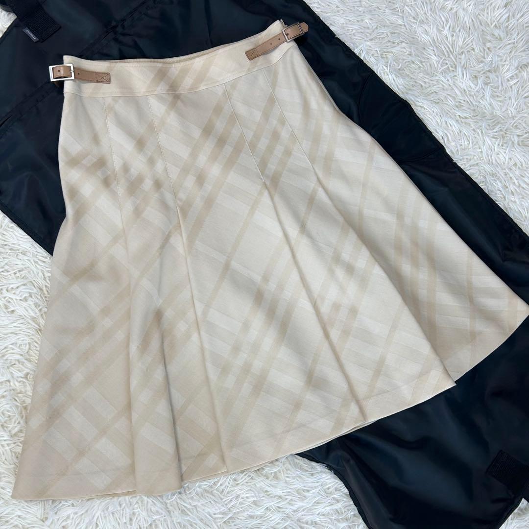 BURBERRY LONDON バーバリーロンドン　スカートM 38 ウール