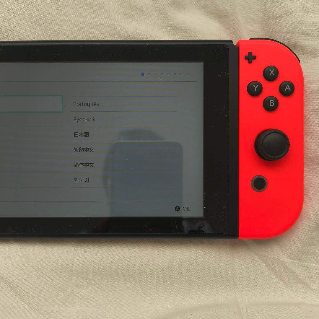 【付属品そろってます】初期型スイッチ　ネオン