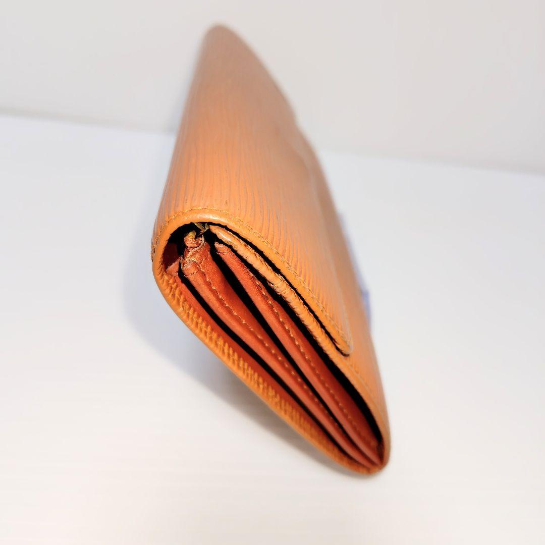 ルイヴィトン M63578 エピ 二つ折り 長財布 ウォレット ブラウン系