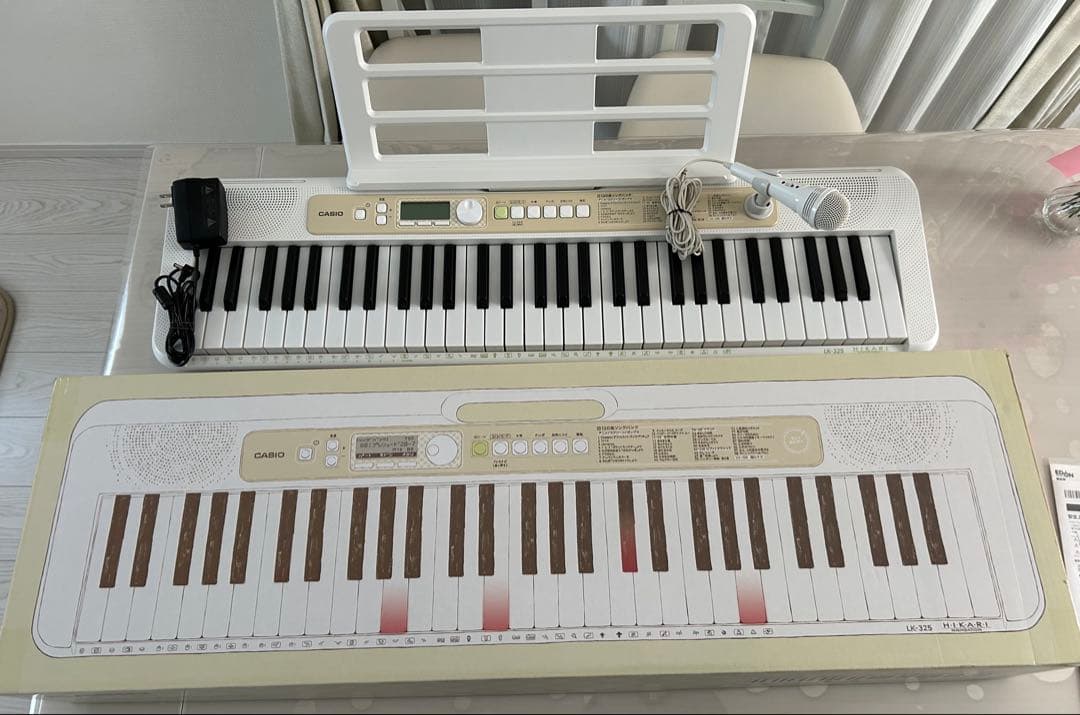 CASIO LK-325 光ナビゲーションキーボード