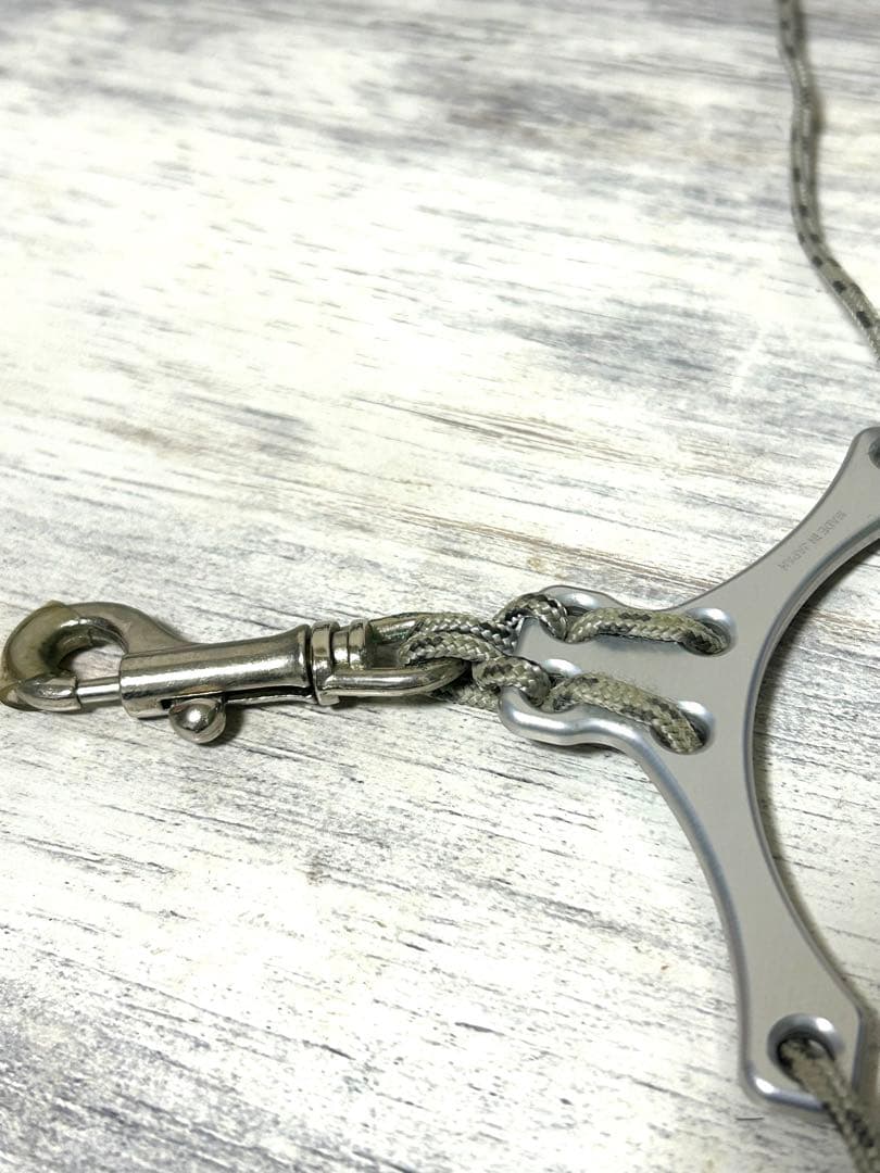 ホワイト レザー サックスストラップ　B.Air