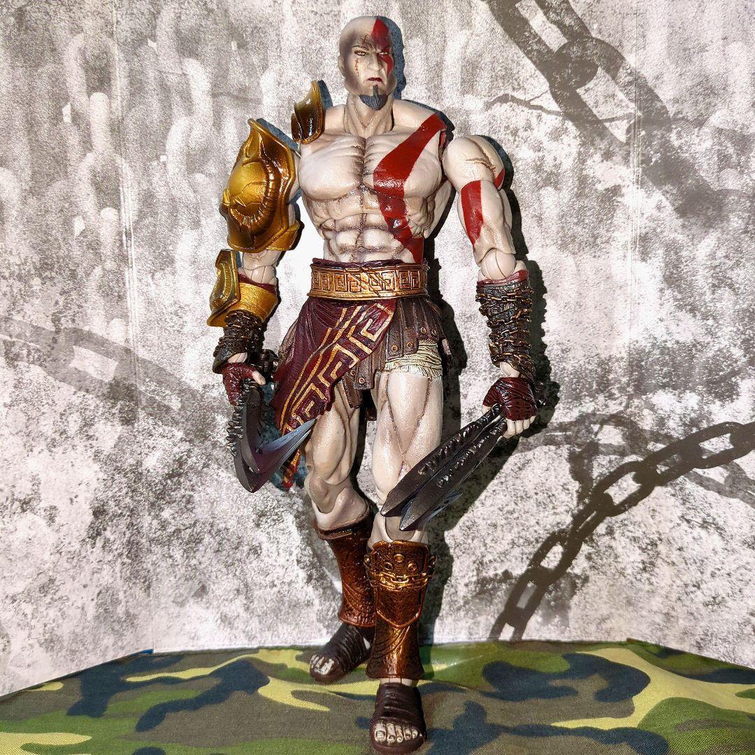 PLAY ARTS改 ゴッドオブウォー/クレイトス 【中古• 付属品欠品•箱無】