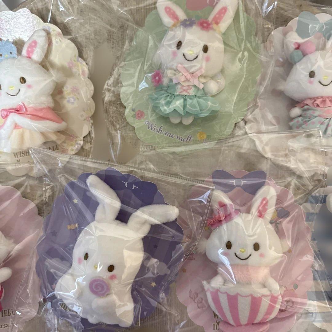 サンリオ　ウイッシュミーメル　10周年　ピューロ限定　マスコットブローチ　7点