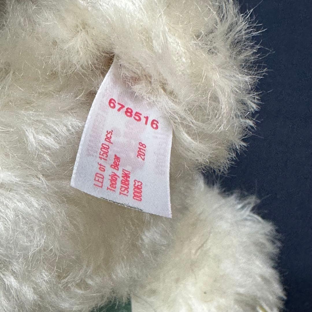 138-53 限定品 シュタイフ 名花シリーズ 椿 2018 テディベア