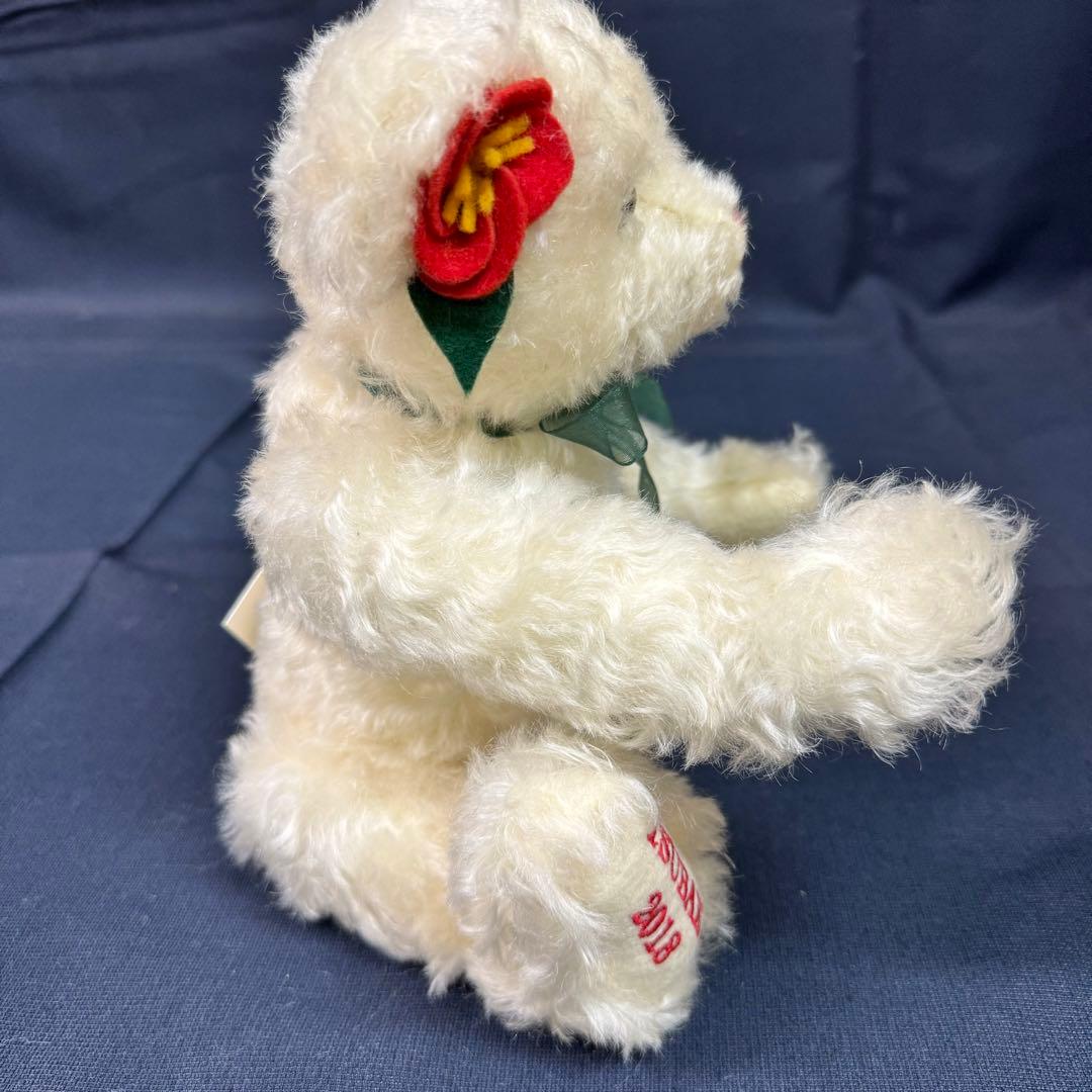 138-53 限定品 シュタイフ 名花シリーズ 椿 2018 テディベア