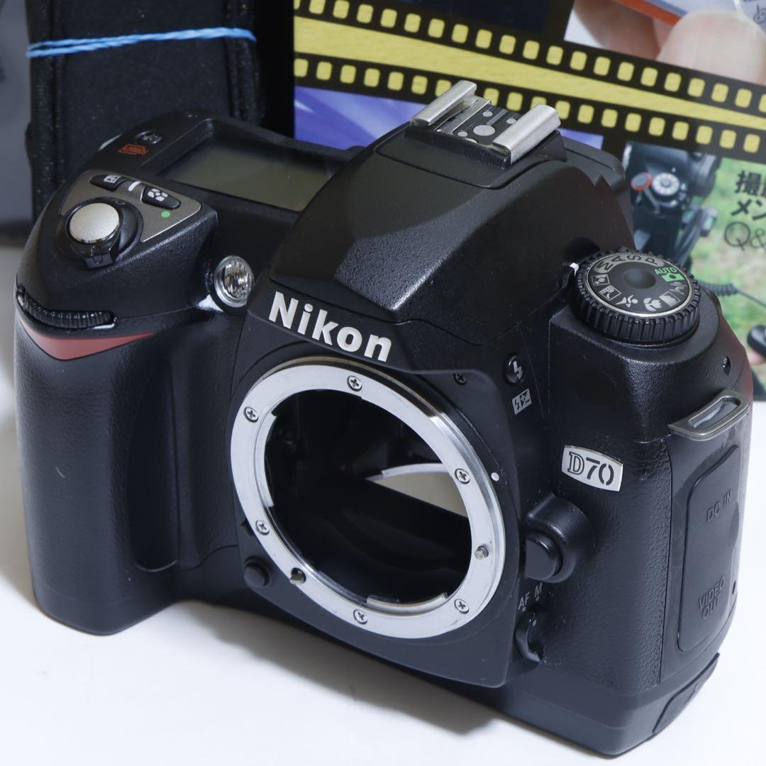 ★スマホに送れる一眼レフ★WiFi&望遠★ Nikon D70セット♪