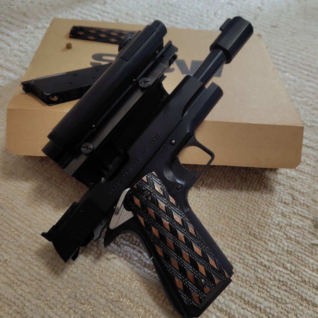 森*シ様 WA クラークボウリングピンガン SCW3 ガスガン ドットサイト付き