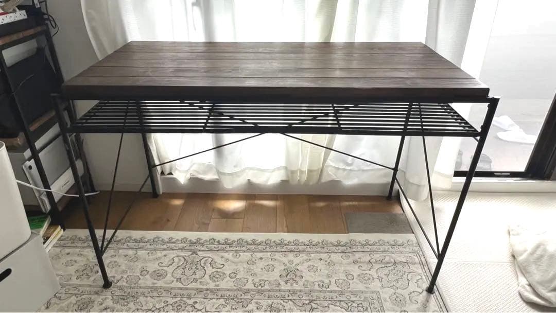 値下‼️ケルトkeltパソコンデスク ワークテーブル 木製机 アンティーク風レトロ