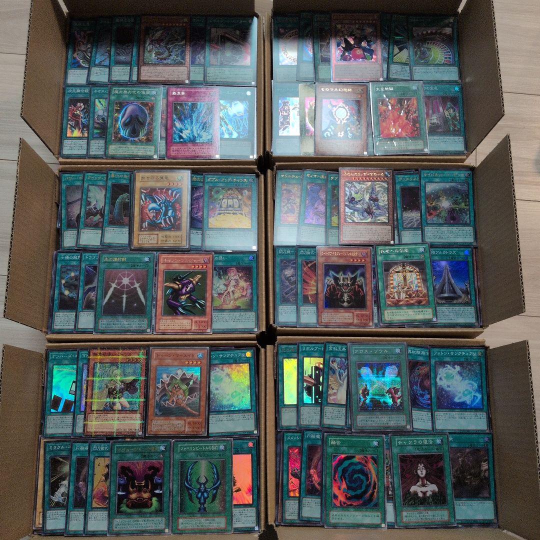 k遊戯王ダンボール6箱分まとめ売り引退品