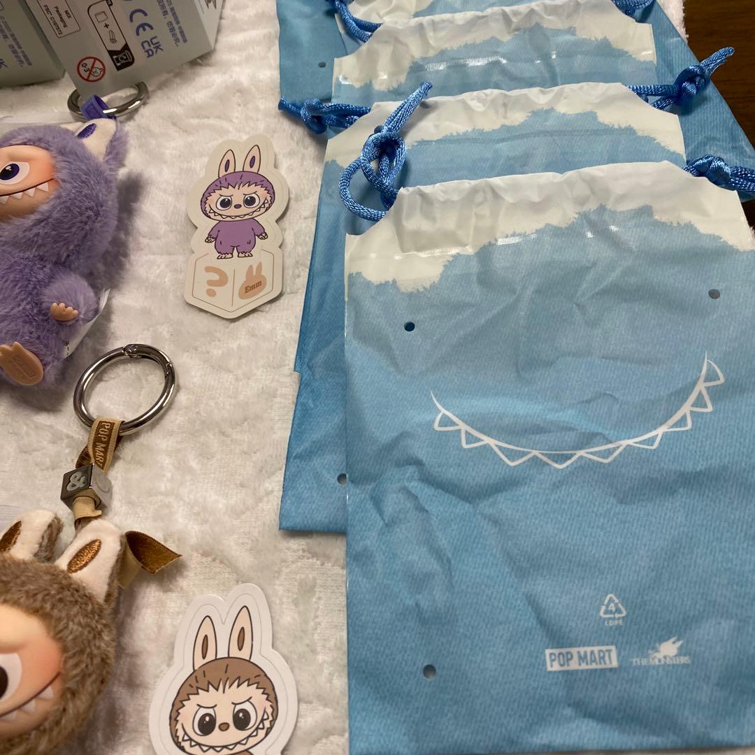 イニシャルラブブ　5体　Q．？.U．Ｖ.＆