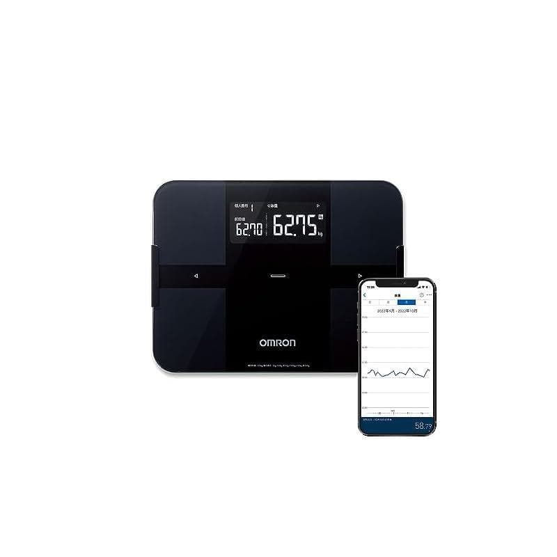 オムロン 体重体組成計 HBF-255T-BK 黒