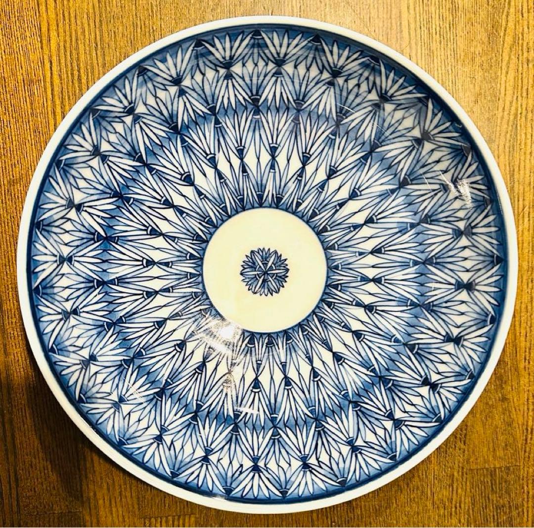 染付大鉢　佐藤律子さん作